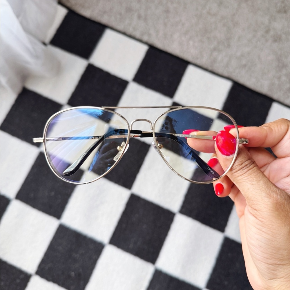 Blue Light Filtering Screen Protection Aviator Glasses